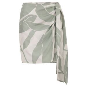 Max Mara Women Mxmstrano - Printed Pure Silk Wrap Skirt